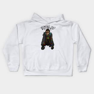 Beware the wheelers, return to oz Kids Hoodie